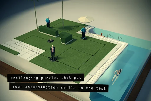 Official Hitman GO gameplay screenshot from Google Play
